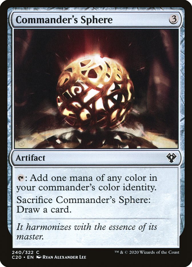 Commander's Sphere 240/322 (Commander 2020) 