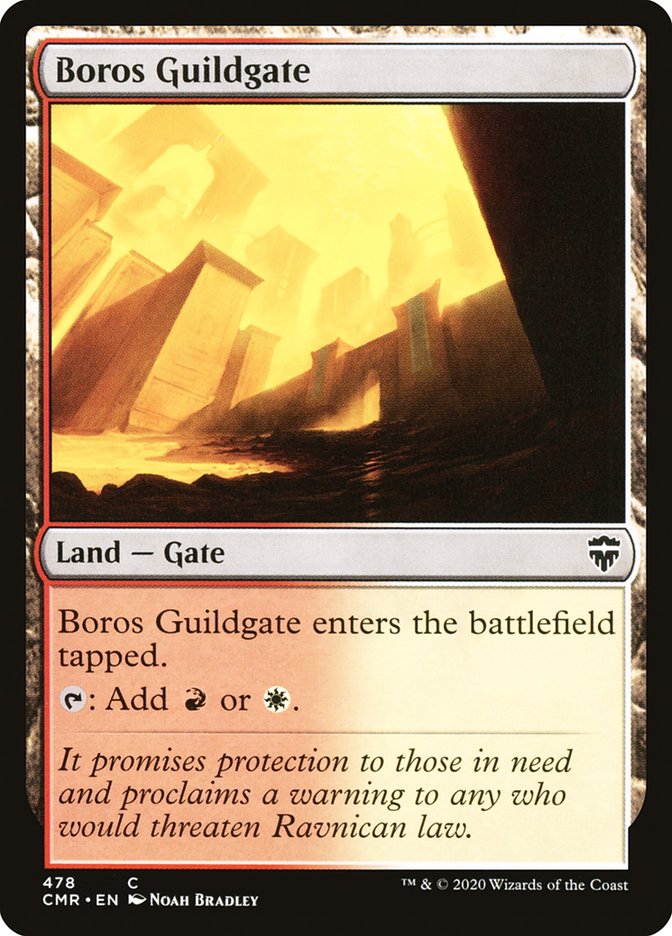 Boros Guildgate 478 (Commander Legends) 