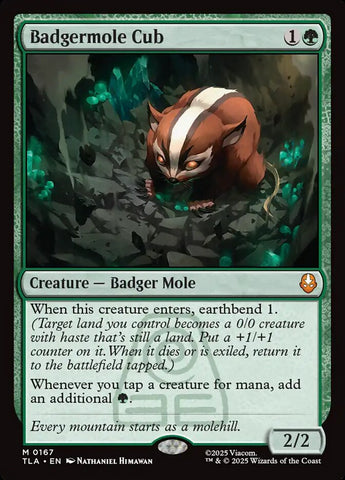 Badgermole Cub 167 (Avatar: The Last Airbender)  - Foil