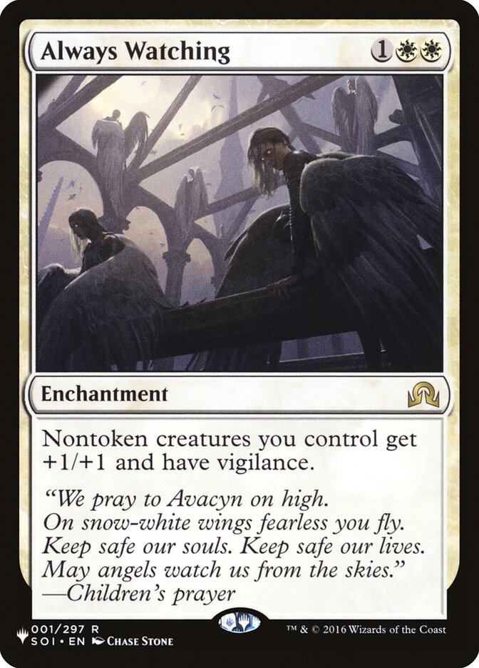 Always Watching SOI-1/5075 (The List Reprints) 