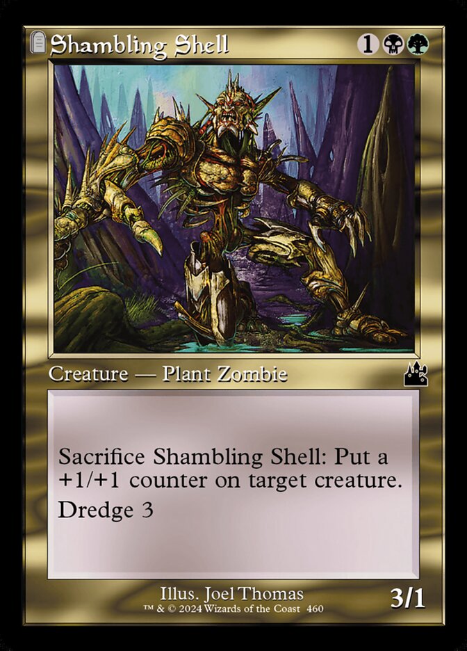 Shambling Shell 460/291 (Ravnica Remastered)  - Retro