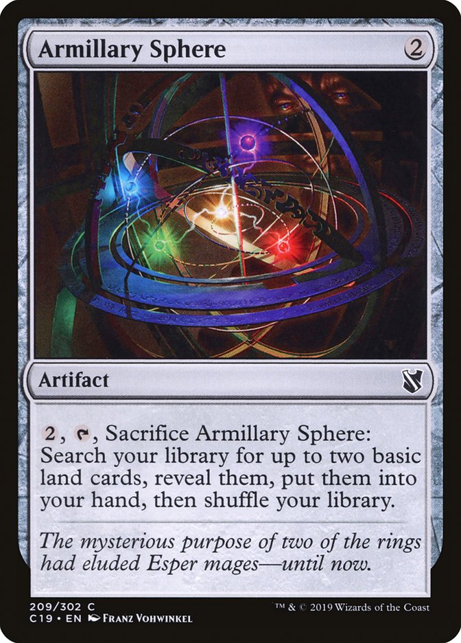 Armillary Sphere 209/302 (Commander 2019) 