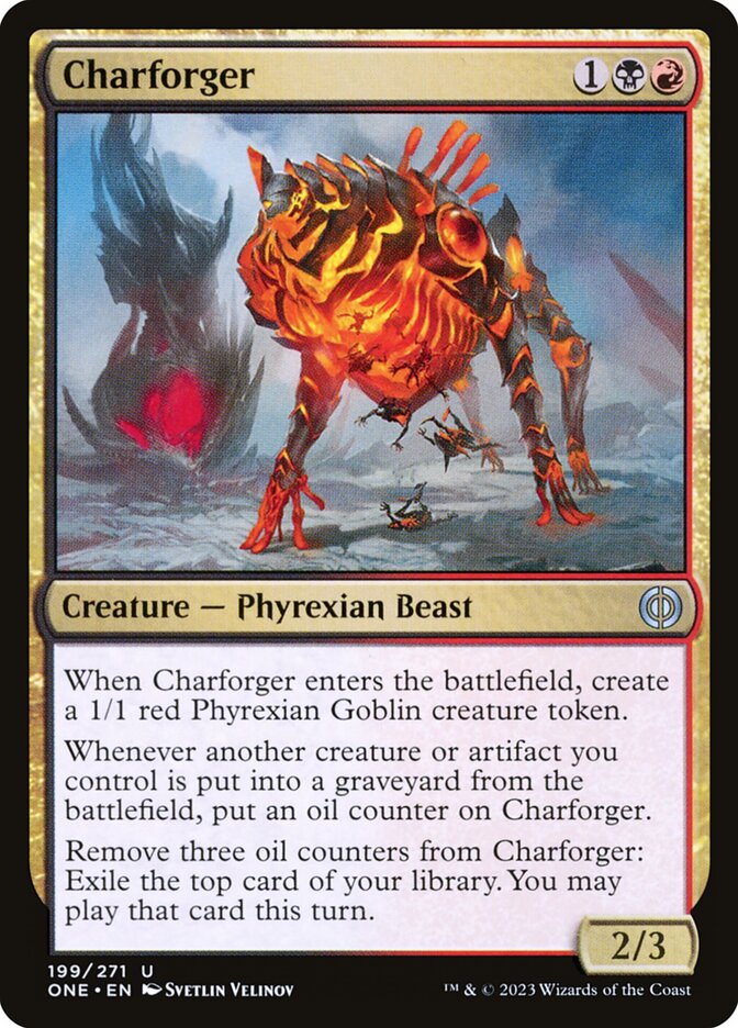 Charforger 199/271 (Phyrexia: All Will Be One)  - Foil