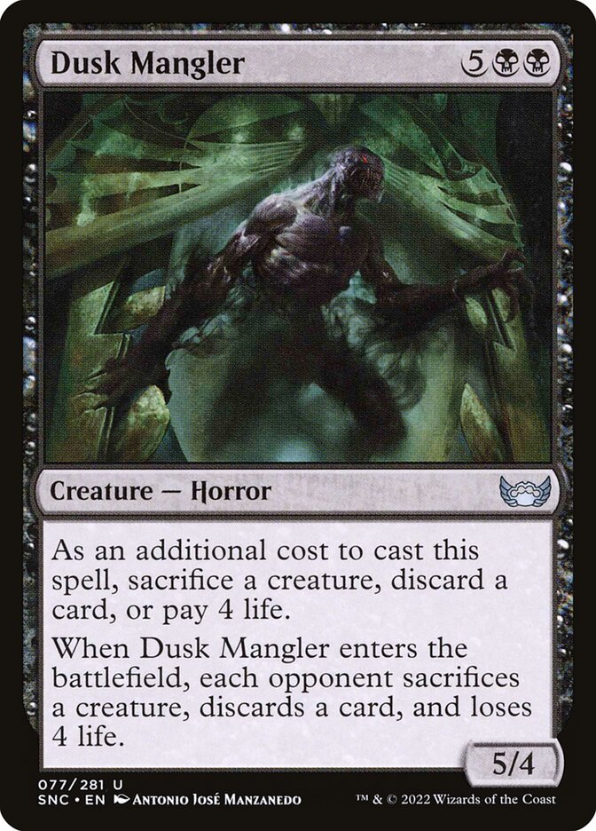 Dusk Mangler 77 (Streets of New Capenna) 