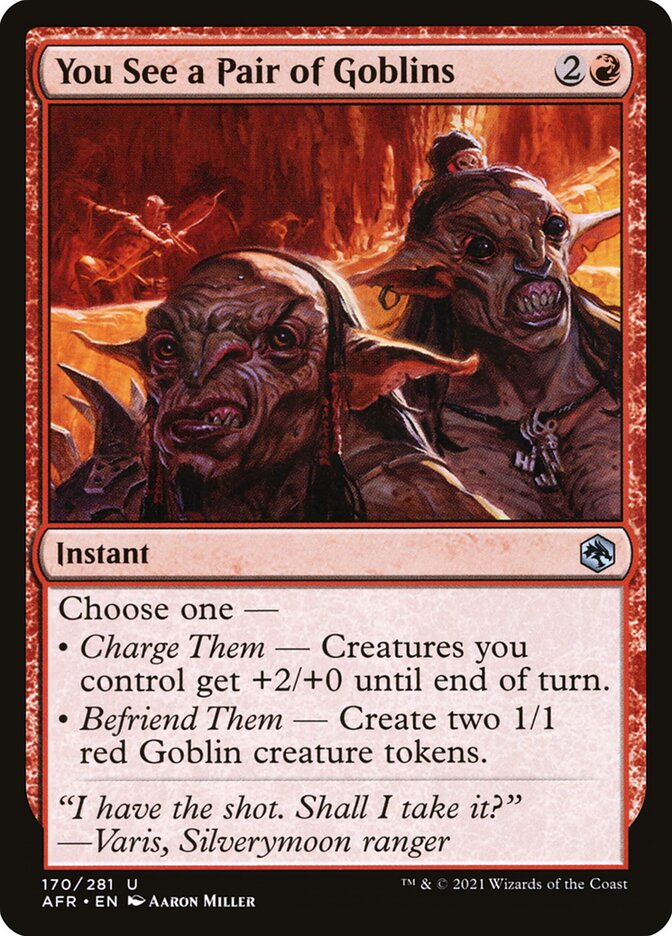You See a Pair of Goblins 170 (Adventures in the Forgotten Realms) 