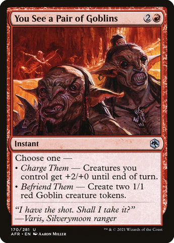 You See a Pair of Goblins 170 (Adventures in the Forgotten Realms) 
