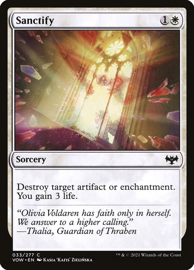 Sanctify 33/277 (Innistrad: Crimson Vow) 