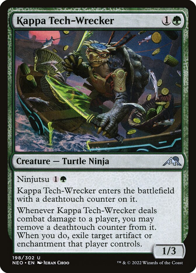 Kappa Tech-Wrecker 198/302 (Kamigawa: Neon Dynasty) 