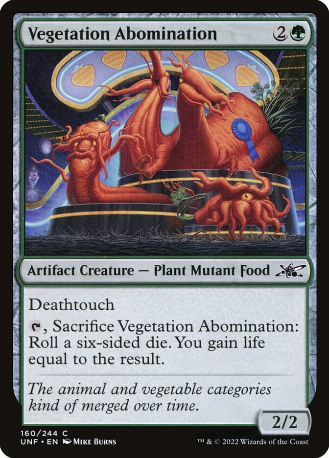 Vegetation Abomination 160/244 (Unfinity) 