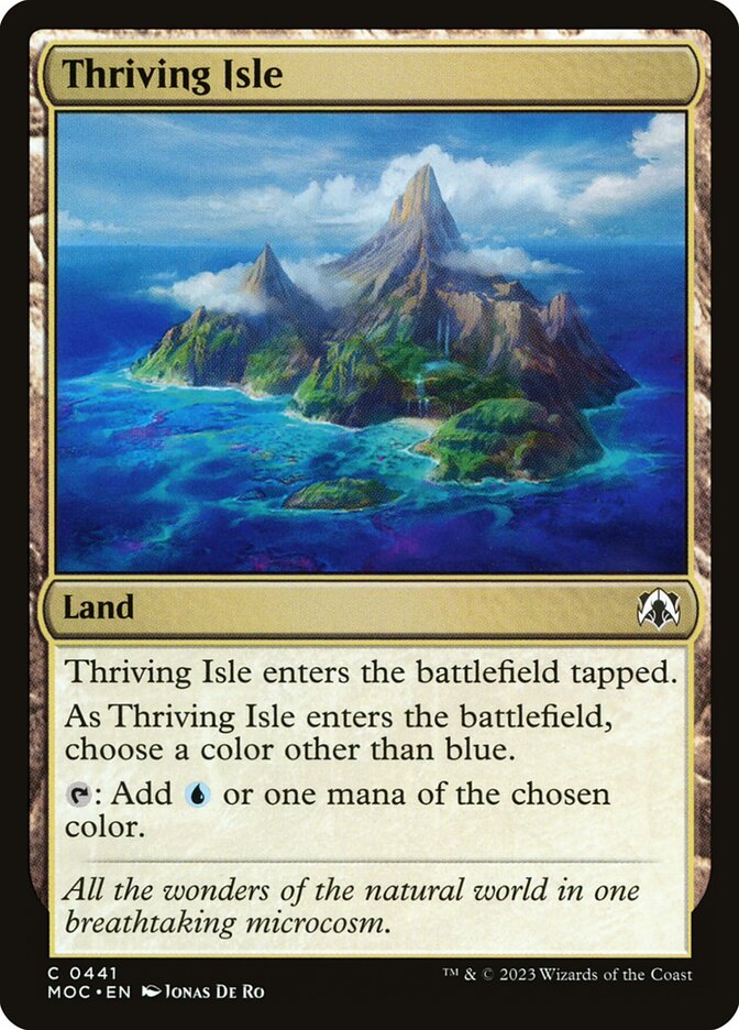 Thriving Isle 441/444 (Commander: March of the Machine) 