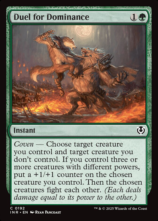 Duel for Dominance 192/287 (Innistrad Remastered)  - Foil