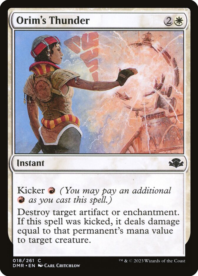 Orim's Thunder 18/261 (Dominaria Remastered) 