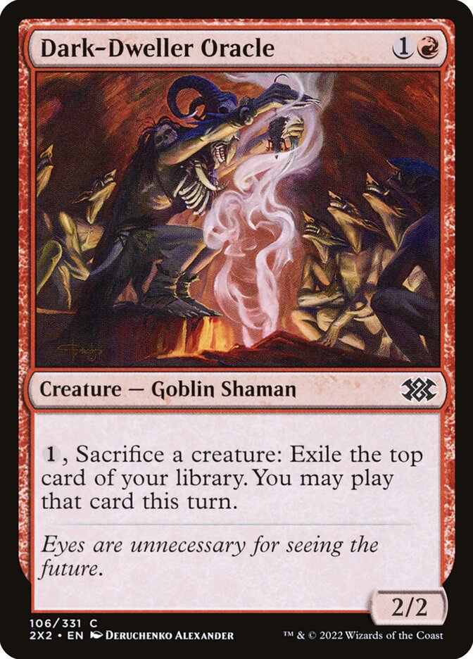 Dark-Dweller Oracle 106/331 (Double Masters 2022)  - Foil