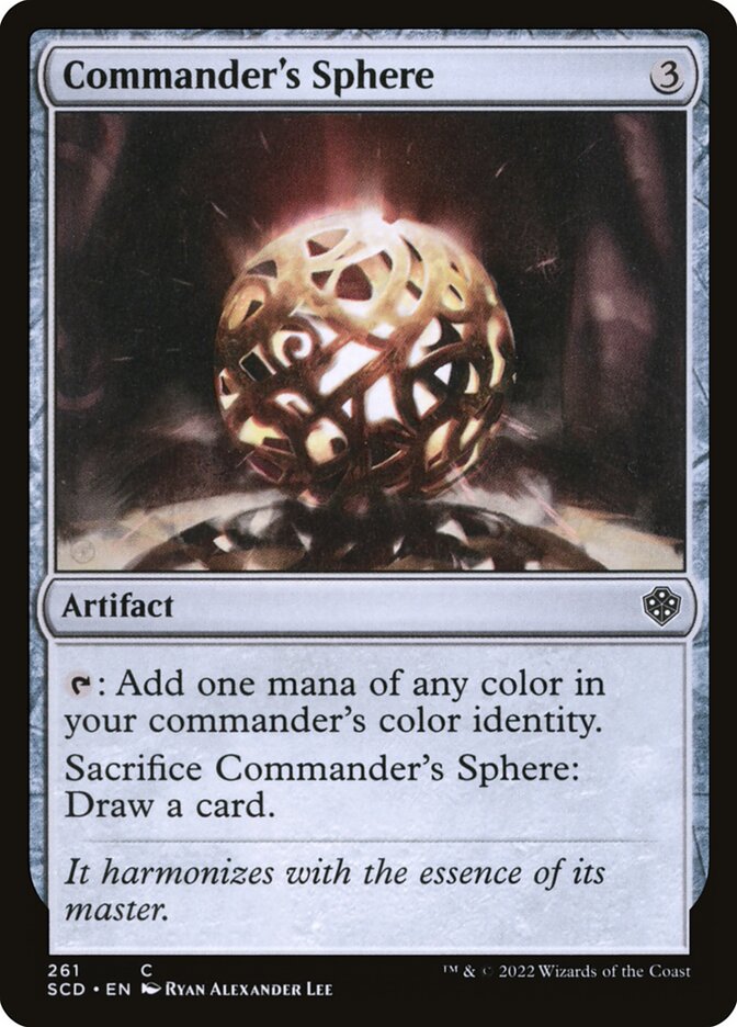 Commander's Sphere 261/352 (Starter Commander Decks) 