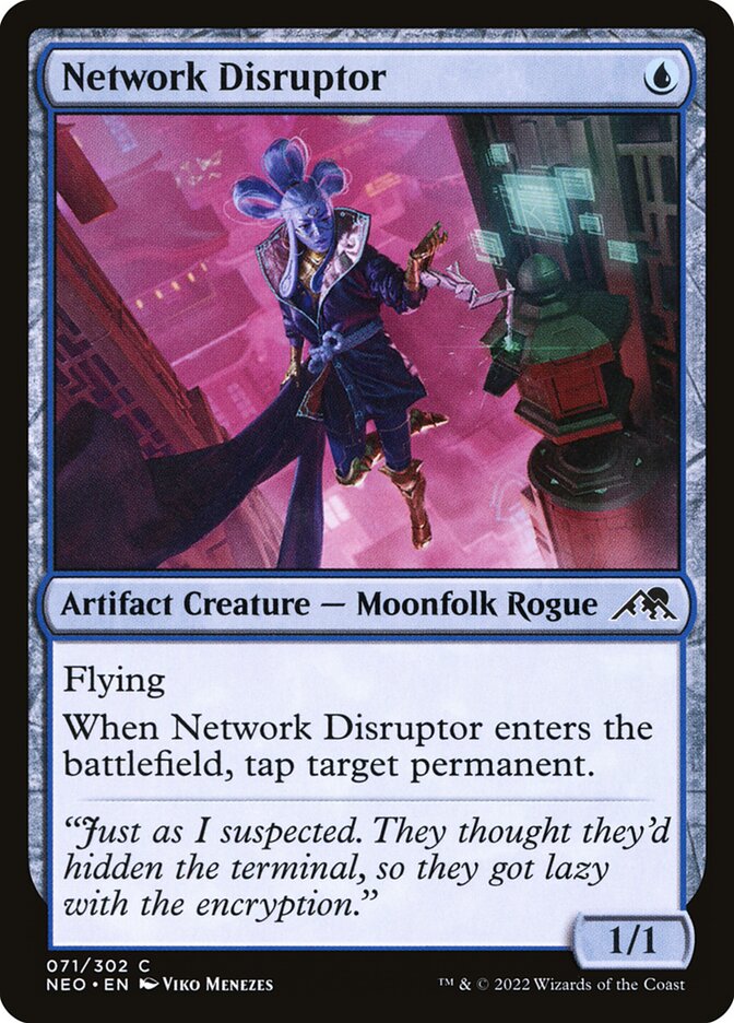 Network Disruptor 71 (Kamigawa: Neon Dynasty) 