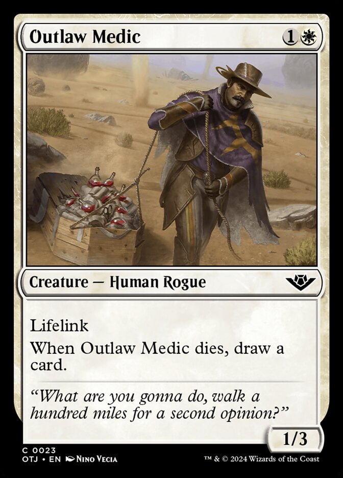 Outlaw Medic 23/286 (Outlaws of Thunder Junction) 