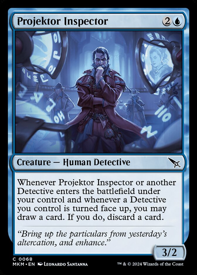 Projektor Inspector 68/286 (Murders at Karlov Manor)  - Foil