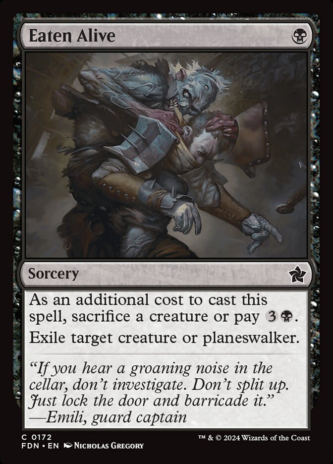 Eaten Alive 172 (Foundations)  - Foil