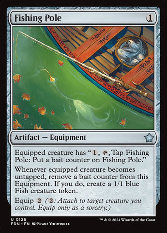 Fishing Pole 128/291 (Foundations)  - Foil