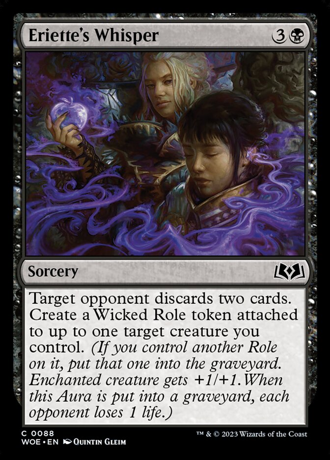 Eriette's Whisper 88/276 (Wilds of Eldraine)  - Foil