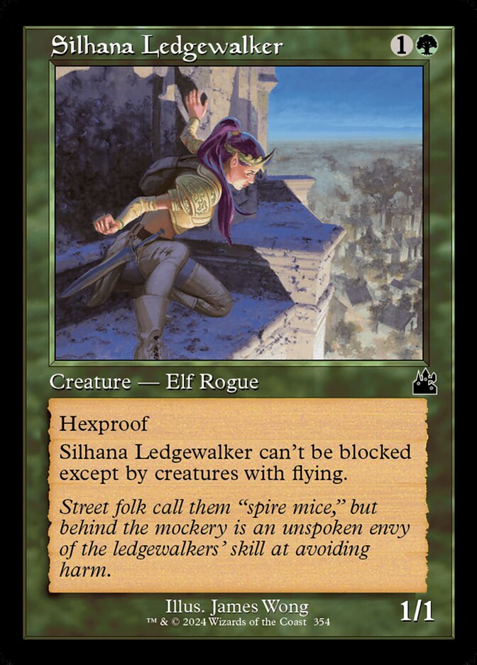 Silhana Ledgewalker 354/291 (Ravnica Remastered)  - Retro