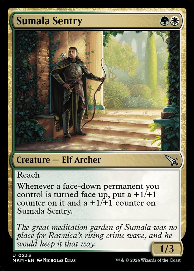 Sumala Sentry 233/286 (Murders at Karlov Manor)  - Foil