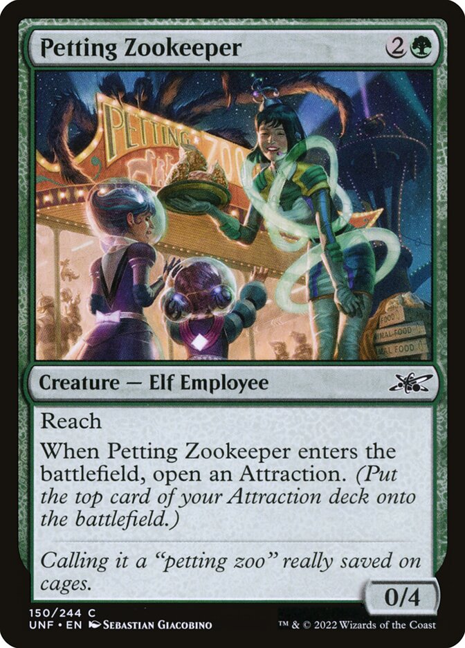 Petting Zookeeper 150/244 (Unfinity) 