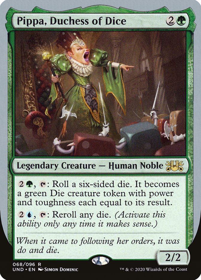 Pippa, Duchess of Dice 68/96 (Unsanctioned) 