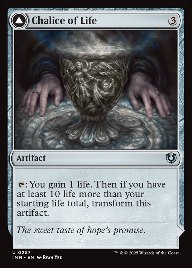 Chalice of Life // Chalice of Death 257/287 (Innistrad Remastered)  - Foil