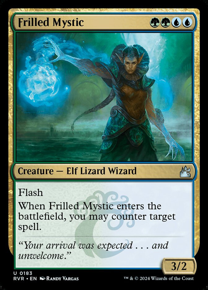 Frilled Mystic 183/291 (Ravnica Remastered)  - Foil