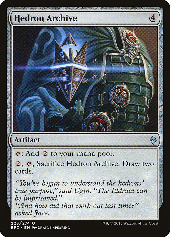 Hedron Archive 223/274 (Battle for Zendikar) 