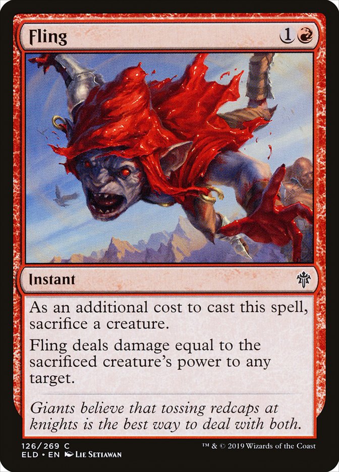 Fling 126/269 (Throne of Eldraine) 
