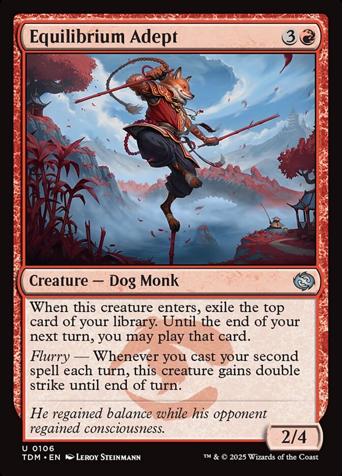 Equilibrium Adept 106 (Tarkir: Dragonstorm)  - Foil