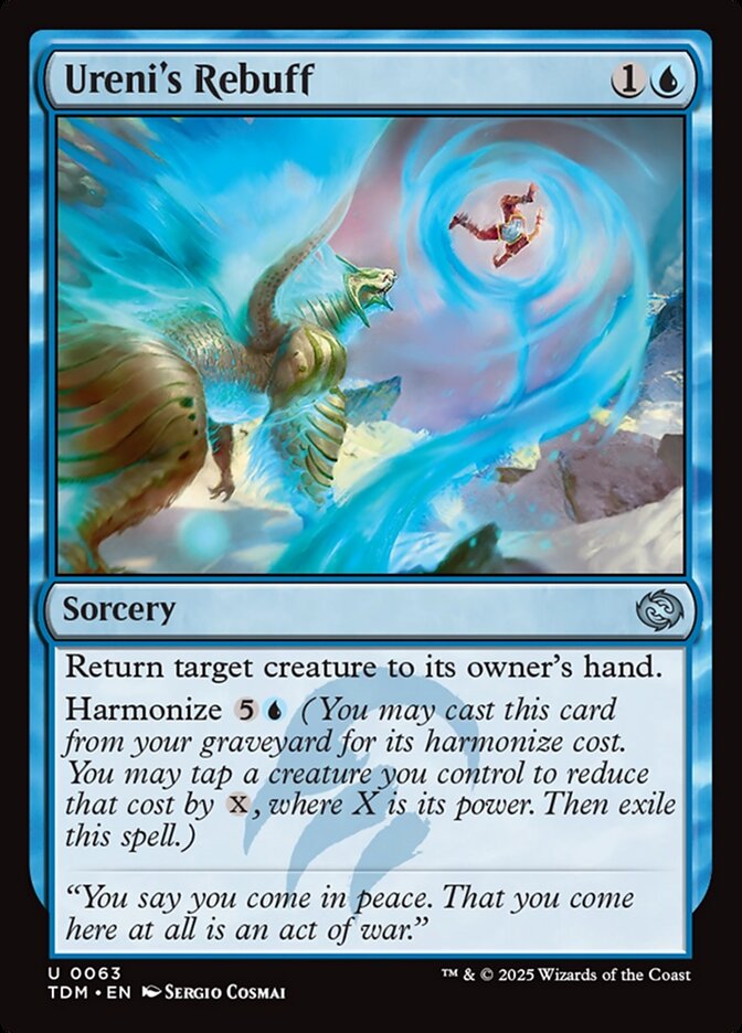 Ureni's Rebuff 63/291 (Tarkir: Dragonstorm) 