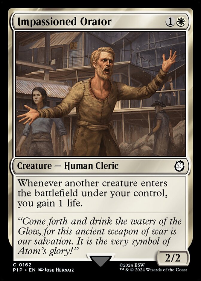 Impassioned Orator 162 (Universes Beyond: Fallout) 