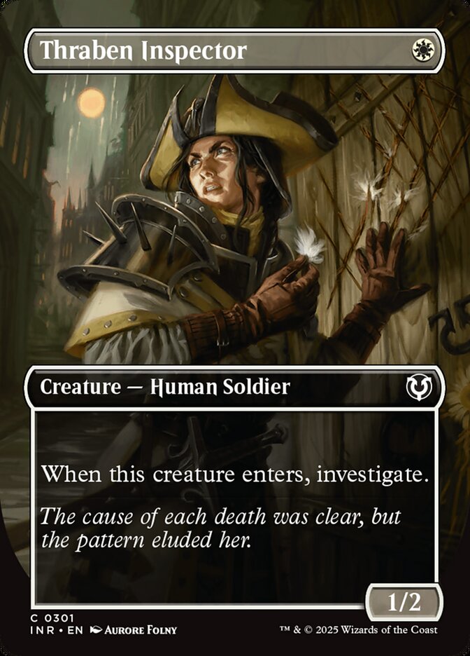Thraben Inspector 301/287 (Innistrad Remastered)  - Borderless
