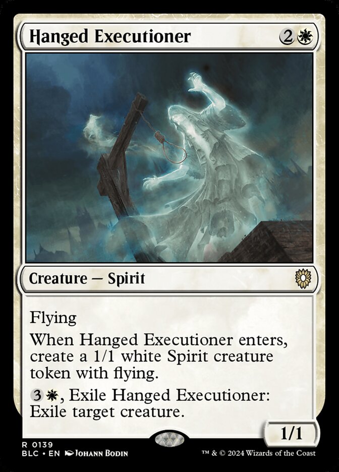Hanged Executioner 139 (Commander: Bloomburrow) 
