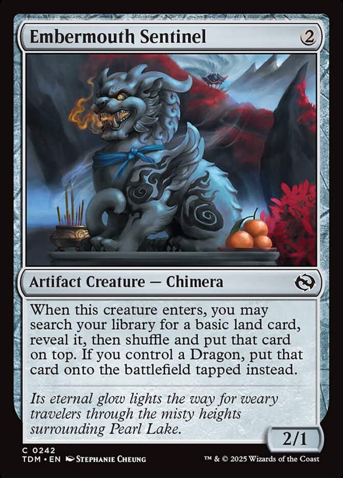Embermouth Sentinel 242 (Tarkir: Dragonstorm)  - Foil