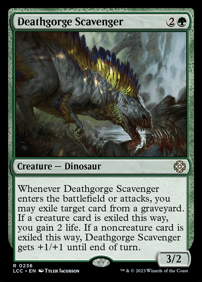 Deathgorge Scavenger 236/370 (Commander: The Lost Caverns of Ixalan) 