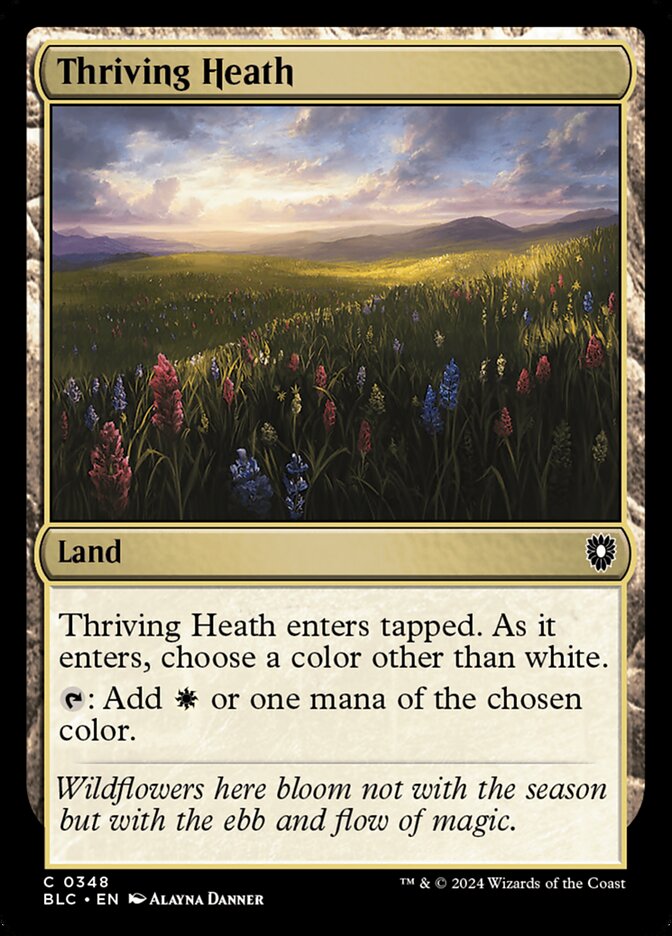 Thriving Heath 348 (Commander: Bloomburrow) 