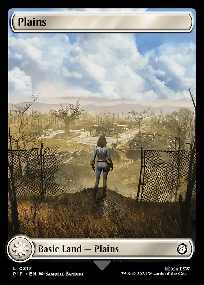 Plains 317/326 (Universes Beyond: Fallout)  - Full Art Foil