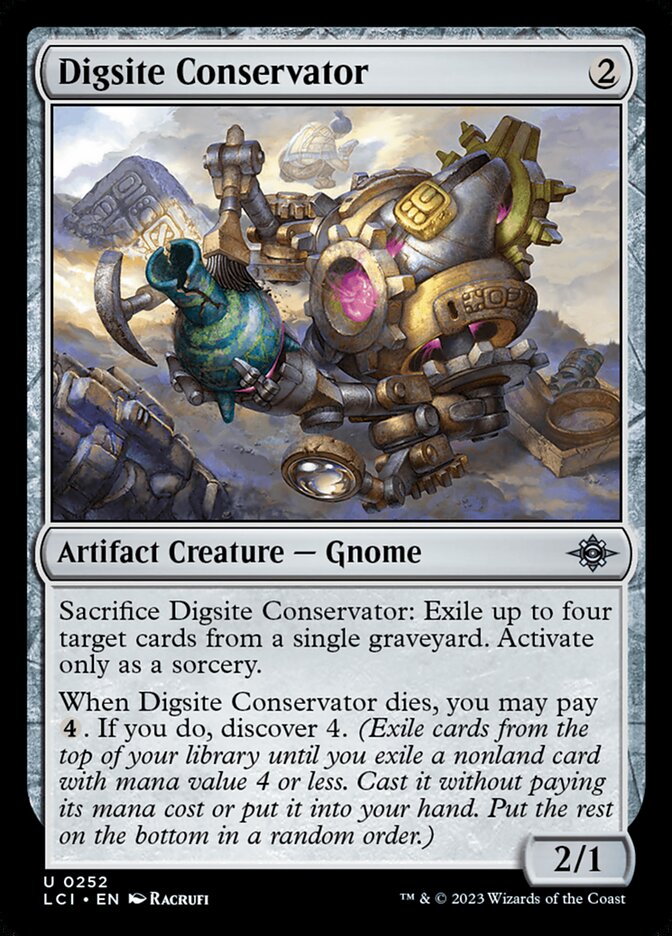 Digsite Conservator 252/291 (The Lost Caverns of Ixalan) 