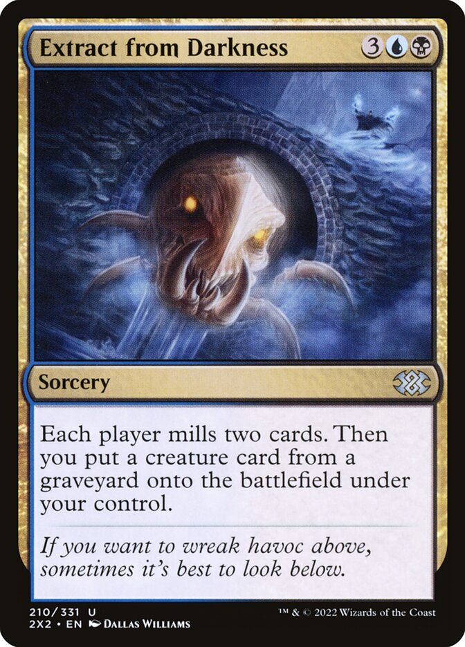Extract from Darkness 210 (Double Masters 2022) 