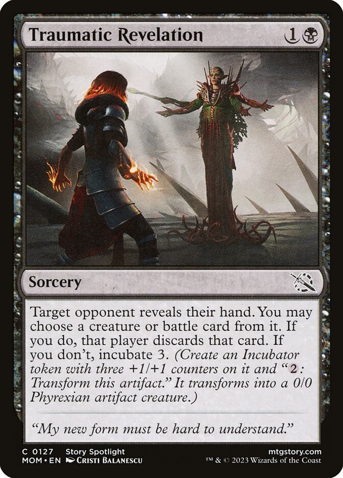 Traumatic Revelation 127/291 (March of the Machine)  - Foil