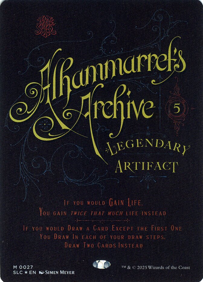Alhammarret's Archive 27 (Secret Lair Countdown Kit)  - Borderless Foil