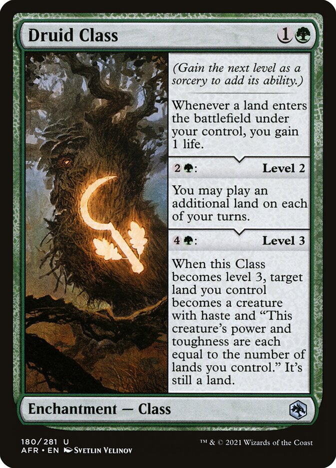 Druid Class 180 (Adventures in the Forgotten Realms)  - Foil