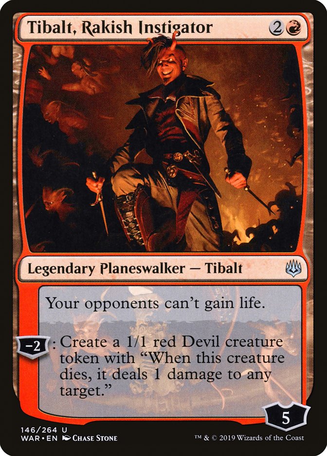 Tibalt, Rakish Instigator 146 (War of the Spark) 