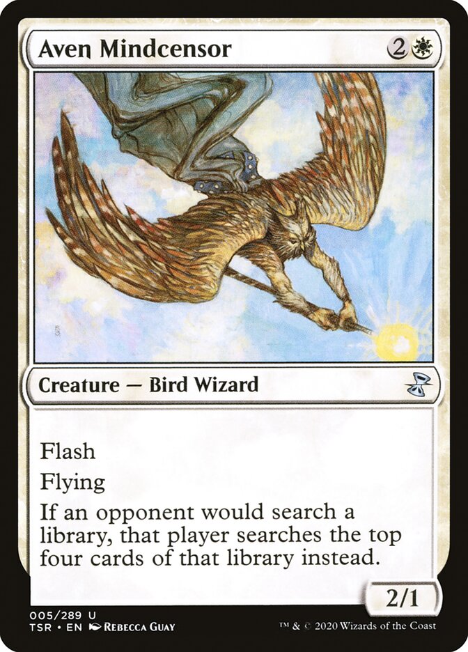 Aven Mindcensor 5 (Time Spiral: Remastered)  - Foil