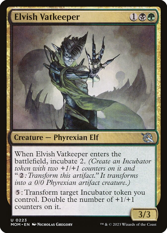 Elvish Vatkeeper 223 (March of the Machine) 
