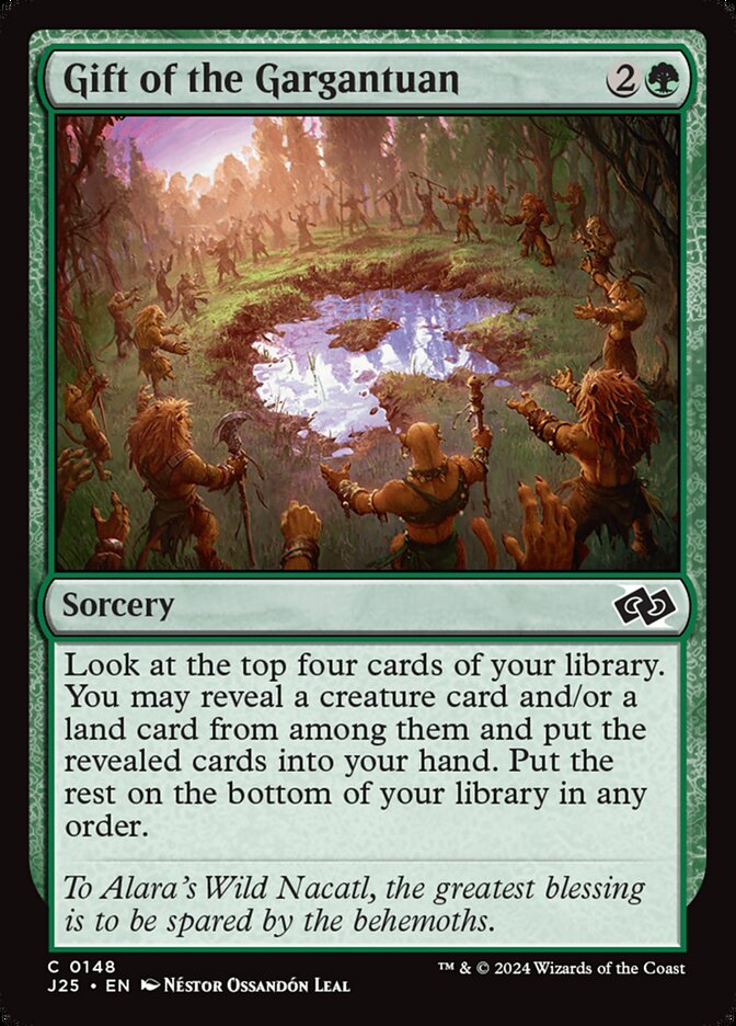 Gift of the Gargantuan 148/779 (Foundations Jumpstart) 